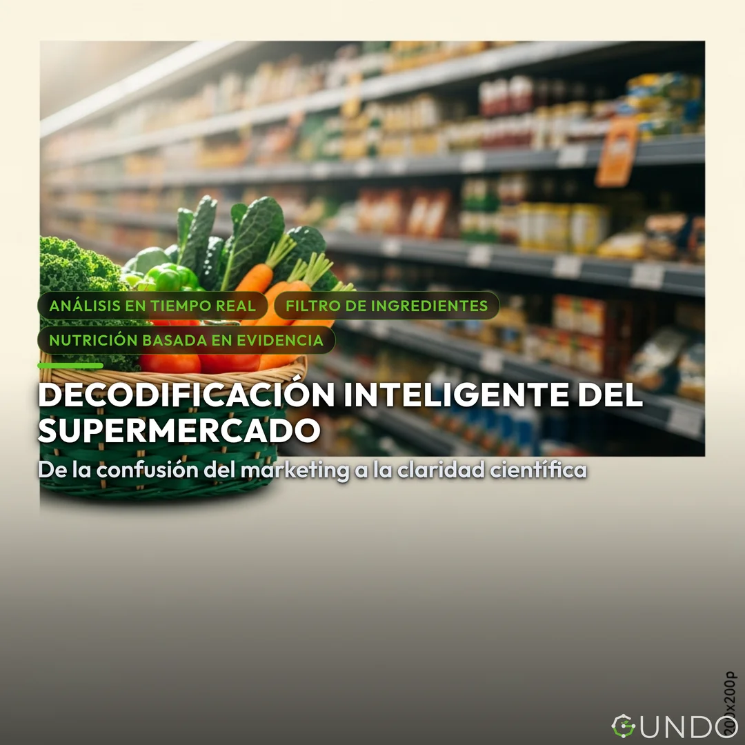 inteligencia artificial nutrición - Decodificación Inteligente del Supermercado