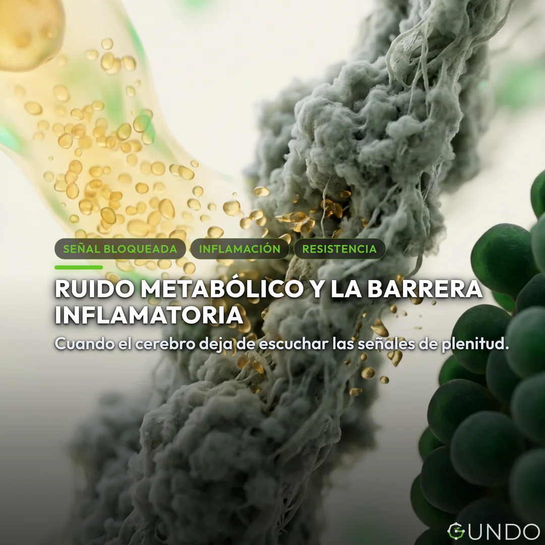 resistencia a la leptina - Ruido Metabólico y la Barrera Inflamatoria