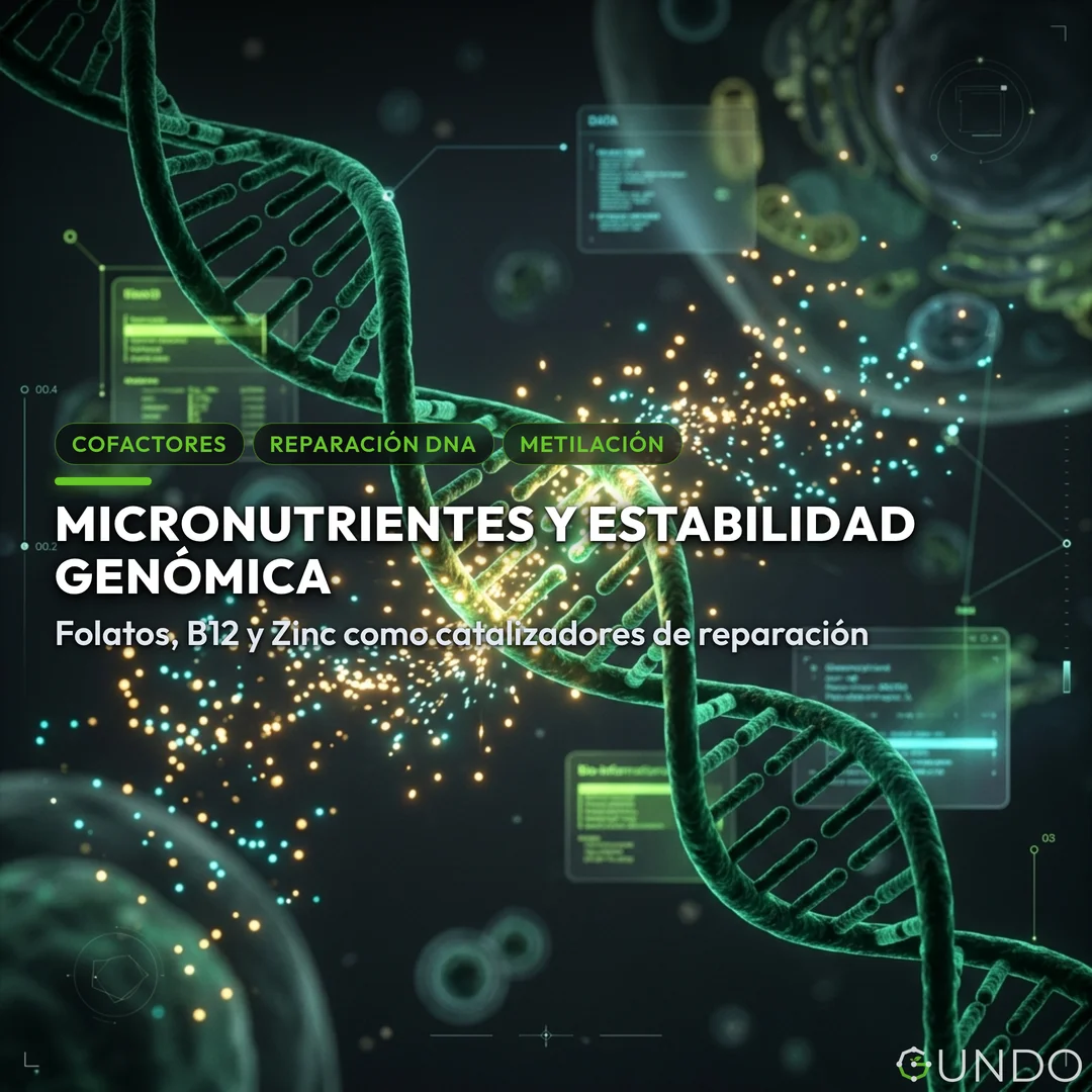 nutrición clínica - Micronutrientes y Estabilidad Genómica