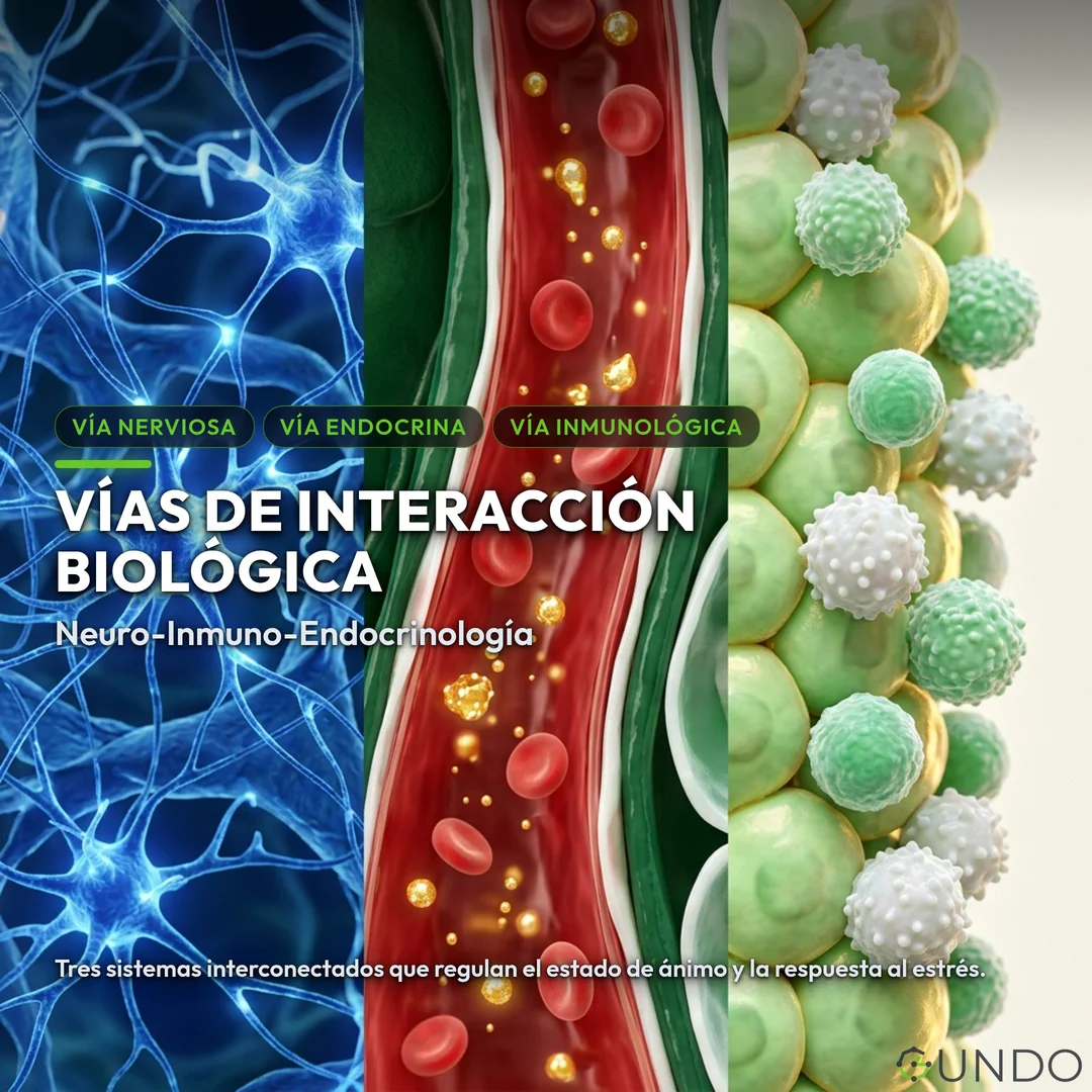 psiquiatría nutricional - Vías de Interacción Biológica