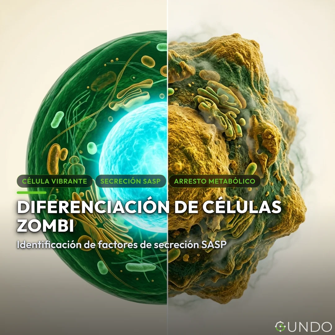 senolíticos naturales - Diferenciación de Células Zombi