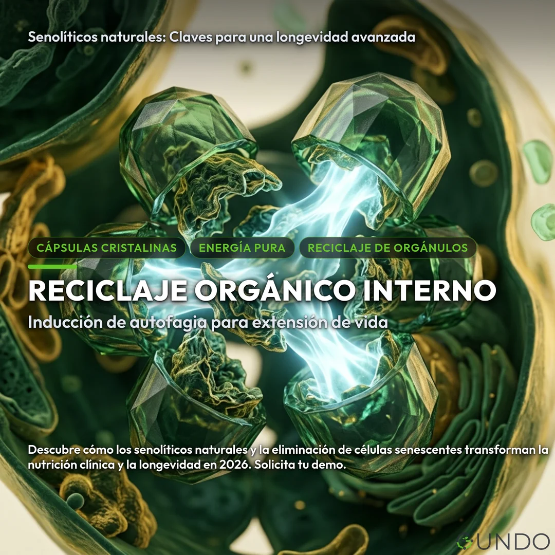 senolíticos naturales - Reciclaje Orgánico Interno